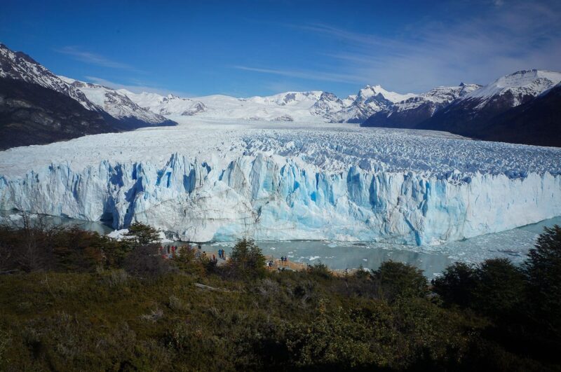 The Perito Moreno Glacier in El Calafate, Argenitina