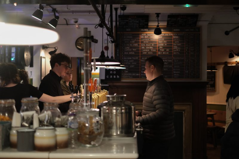 Pint Shop in Cambridge, UK