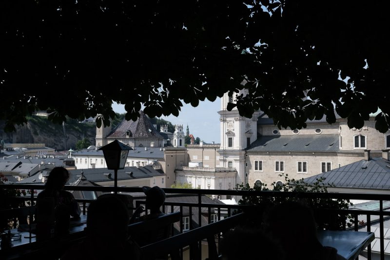 Restaurant Stiegl-Keller Beer Garden In Salzburg