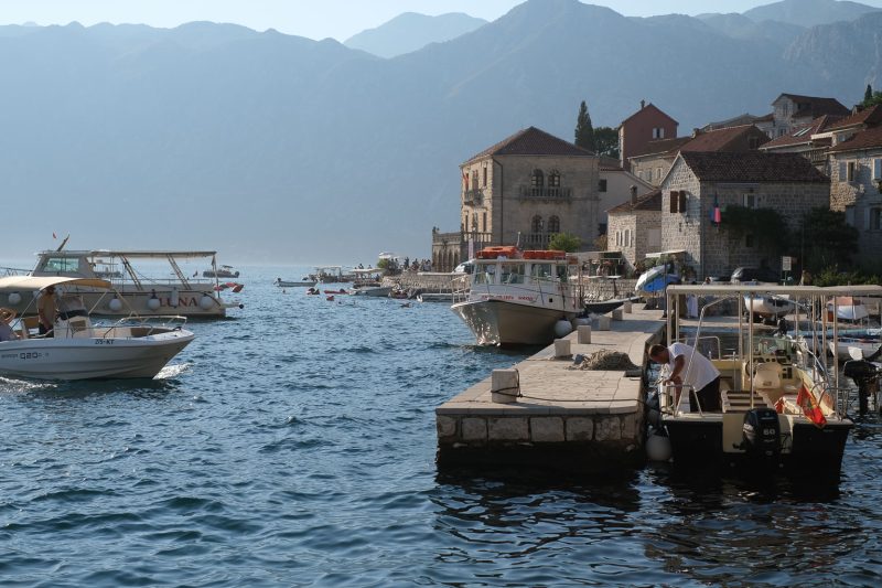 Perast Waterfront, montenegro